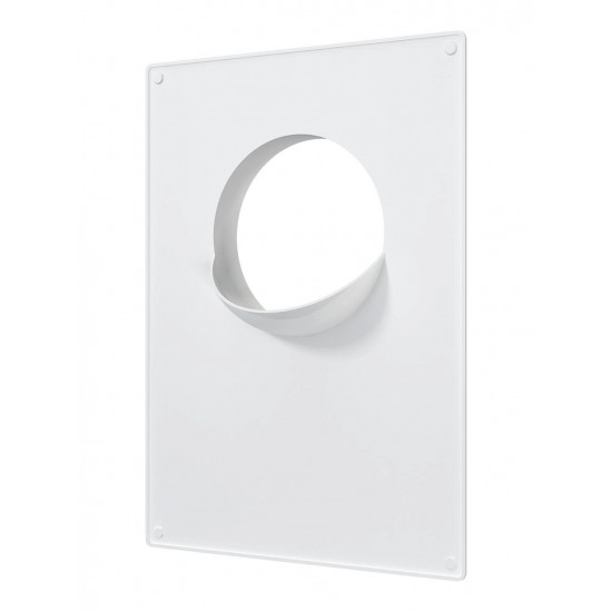 Площадка торцевая ПТП фланец D100 180х250 пластик ERA 100ПТП 180 х 250 х Белый White купить в Пскове Площадка торцевая ПТП фланец D100 180х250 пластик ERA 100ПТП 180 х 250 х Белый White купить в Пскове