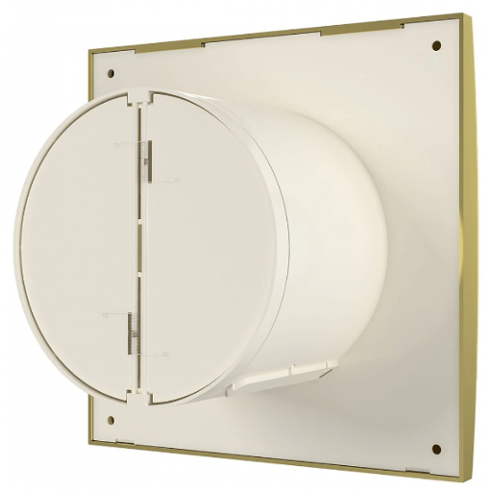 Вентилятор накладной AURA, обратный клапан, D100, Gold, DICITI AURA 4C Gold 155 х 155 х  Золотистый Gold купить в Пскове