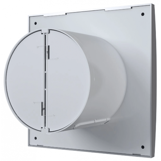 Вентилятор накладной AURA D100 обратный клапан Gray metal DICITI AURA 4C gray metal 155 х 155 х  Серый Gray metal купить в Пскове