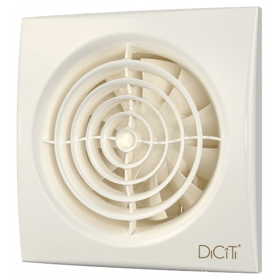 Вентилятор накладной AURA D100 обратный клапан Ivory DICITI AURA 4C Ivory 155 х 155 х  Слоновая кость Ivory купить в Пскове