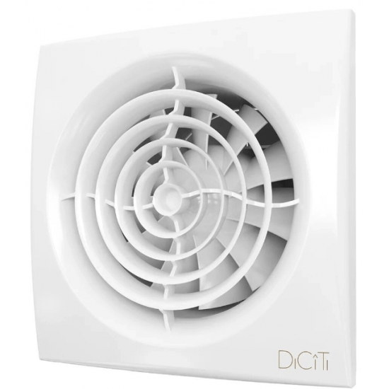 Вентилятор накладной AURA, обратный клапан, MR, D125, DICITI AURA 5C MR 175 х 175 х  Белый White купить в Пскове