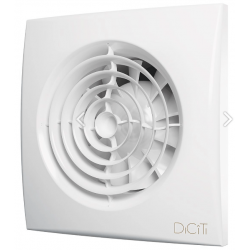 Вентилятор накладной AURA D125 обратный клапан MRH DICITI AURA 5C MRH 175 х 175 х  Белый White