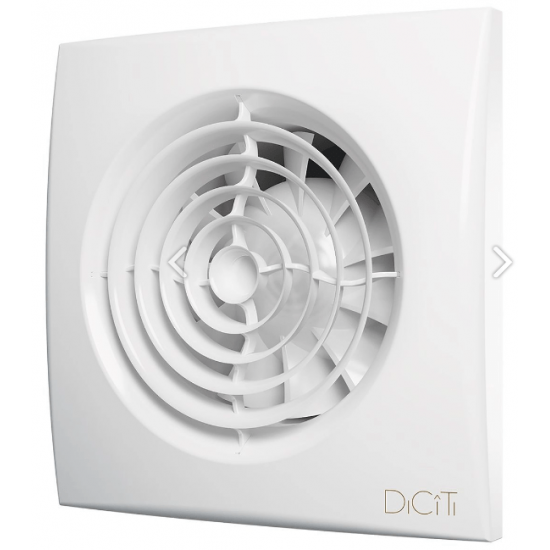 Вентилятор накладной AURA D125 обратный клапан MRH DICITI AURA 5C MRH 175 х 175 х  Белый White купить в Пскове