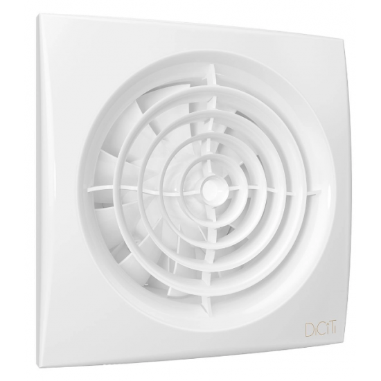 Вентилятор накладной AURA D150 обратный клапан, двухскоростной DICITI AURA 6C-03 205 х 205 х  Белый White купить в Пскове